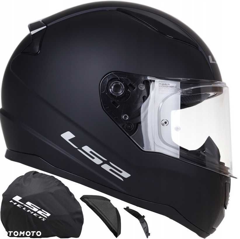 KASK Zamknięty Integralny LS2 FF353 RAPID II Czarny System PINLOCK XL