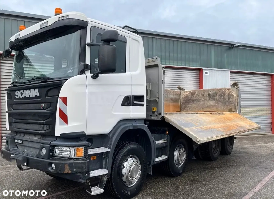 Scania G 450 8x4 | Meiller Bordmatik Wywrotka trójstronna  | Retarder | 298.000 km!!!! | Euro 6 |1 właściciel - 4