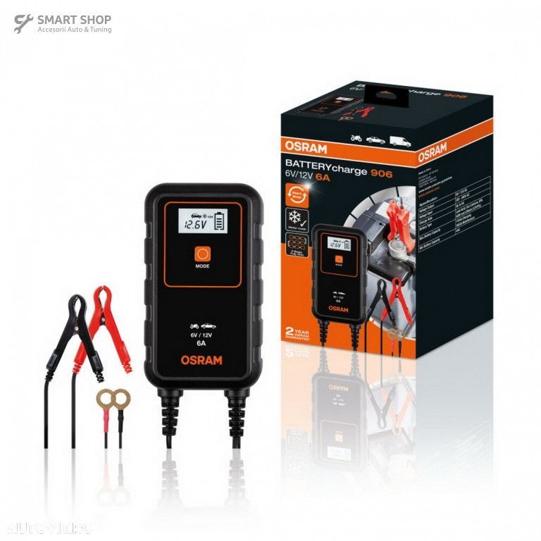 Redresor auto Osram BATTERYcharge 906 OEBCS906 - 1