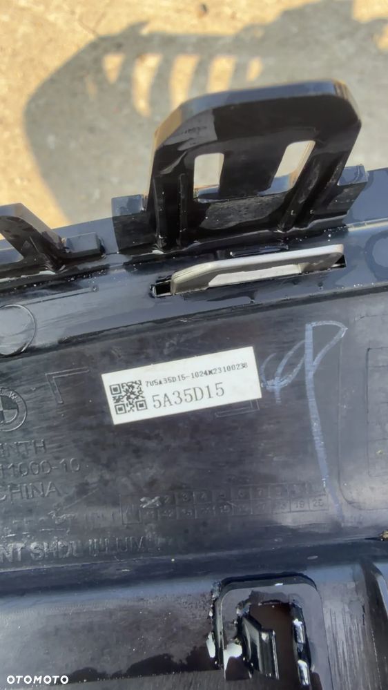 GRILL BMW 1 F70 ORYGINAŁ 5A35D15 - 3