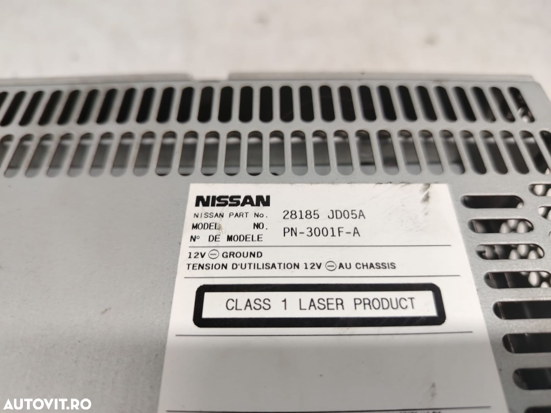 Radio cd player 28185 jd05a Nissan Qashqai 1 J10 [2007 - 2010] - 4