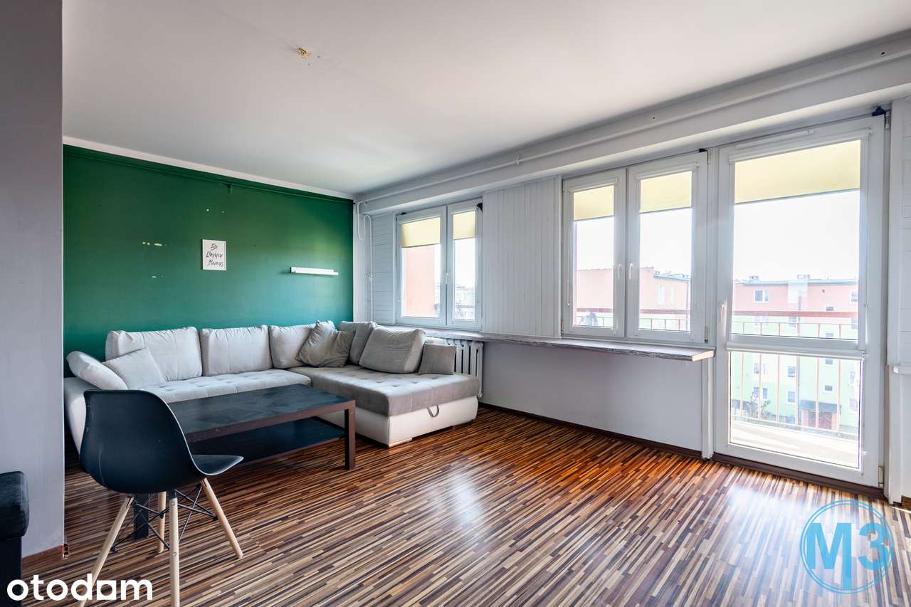 Słoneczne 48 m² z loggią i piwnicą | Idealny start, dobra lokalizacja!