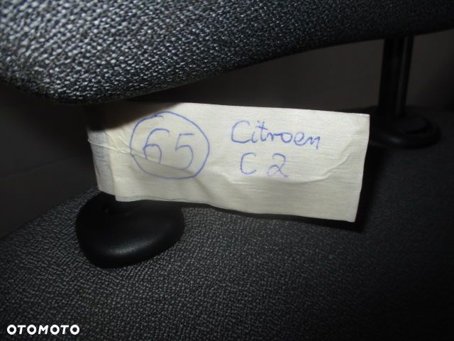 Fotel prawy tył Citroen C2 - 4