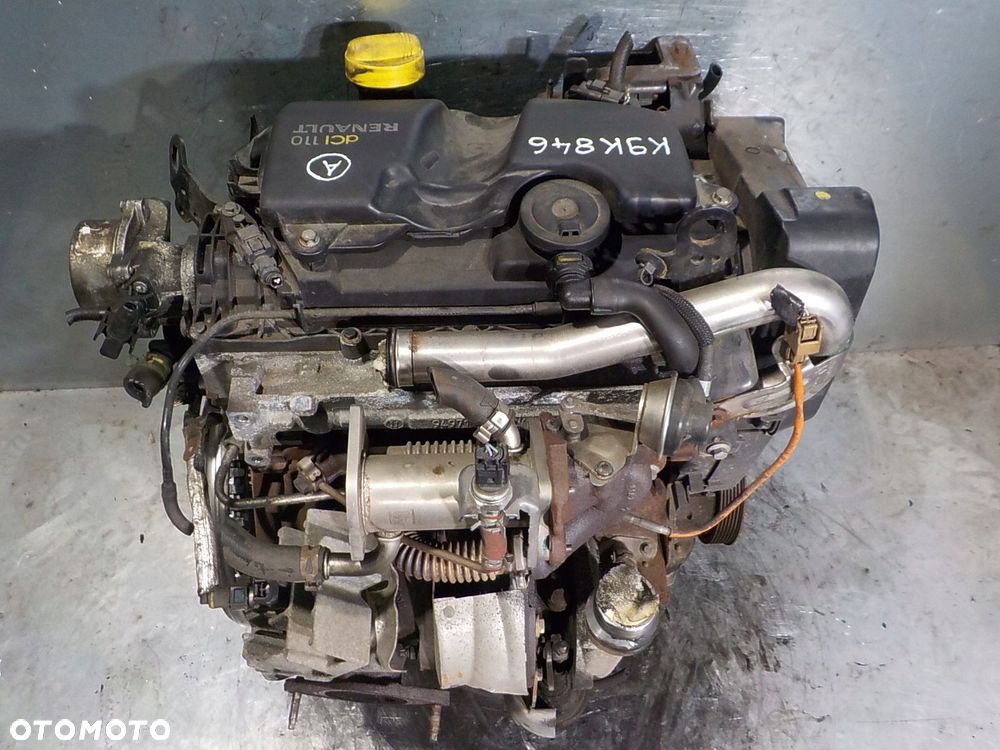 RENAULT MEGANE III DACIA SILNIK KOMPLETNY 1.5 DCI 8V 110 KM K9K846 76 TYS. - 4
