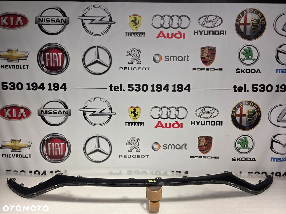 MERCEDES X296 / A296 AMG 22- SPOJLER / DOKŁADKA POD ZDERZAK PRZEDNI , NR A2968856701 , NR AUKCJI GL861 - 1