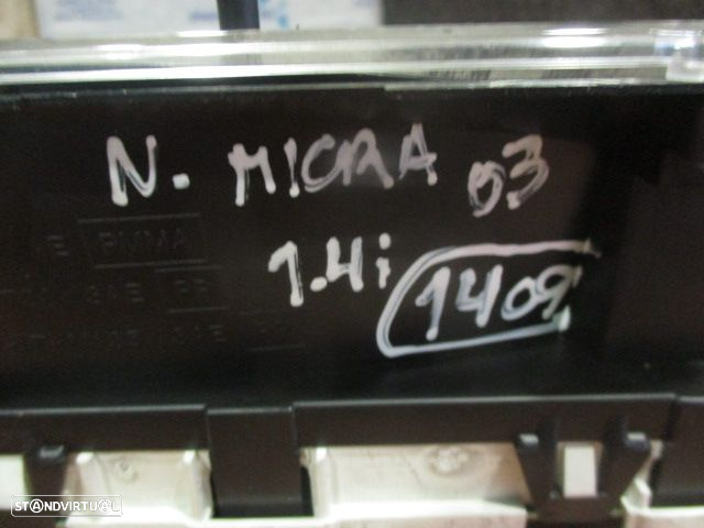 Quadrante 2Z34215 NISSAN MICRA 2003 1.4I MP DIGITAL - 3