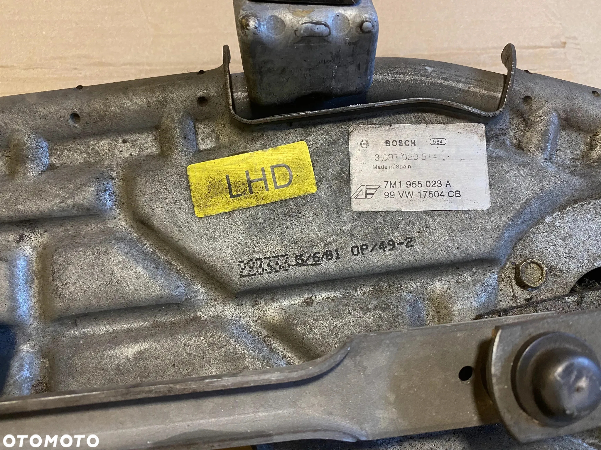Mechanizm silniczek wycieraczek Volkswagen Sharan I Ford Galaxy MK1 OE - 3