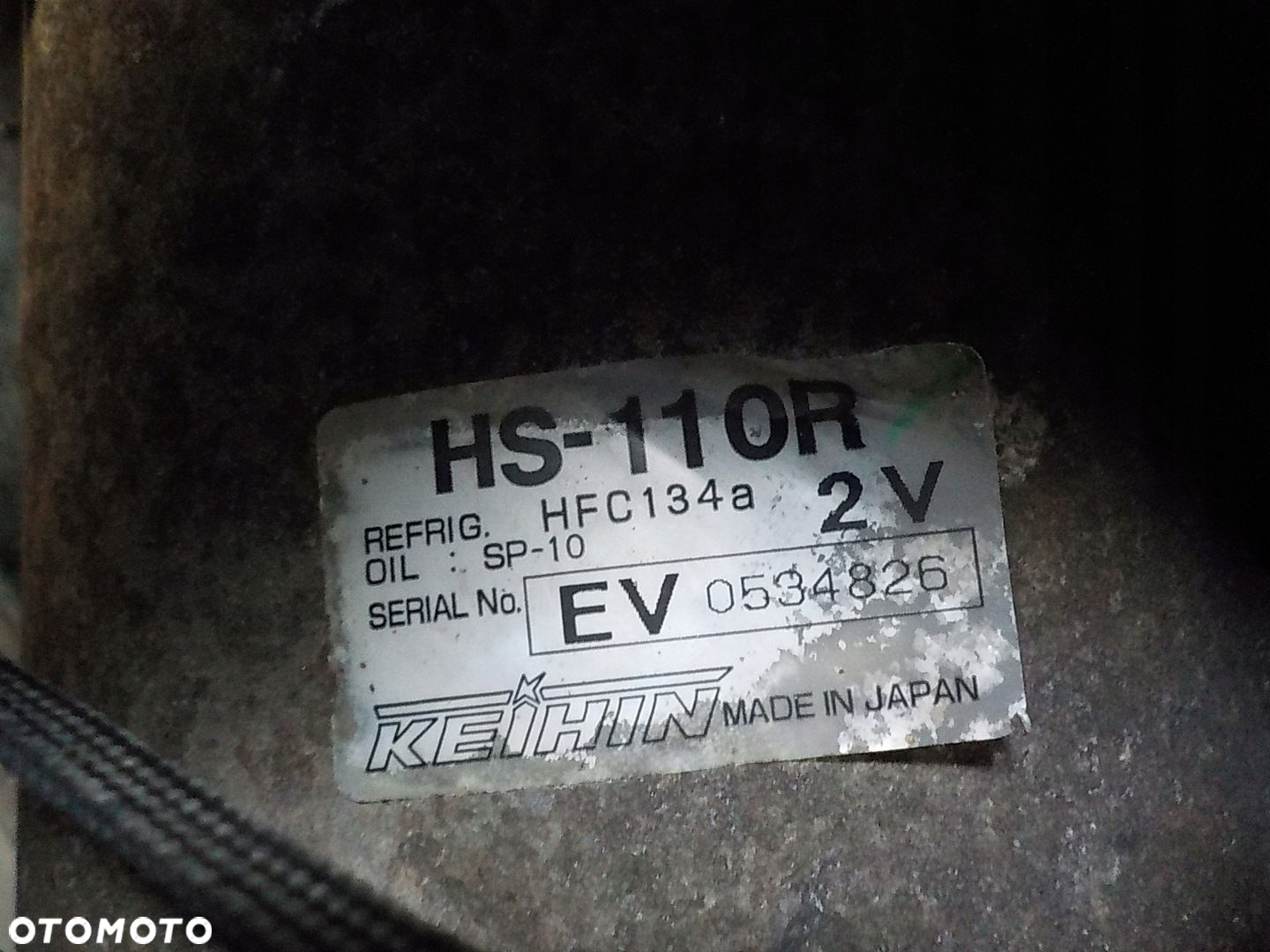 HONDA CR-V II 2.0 B SPRĘŻARKA POMPA KLIMATYZACJI HS-110R - 2