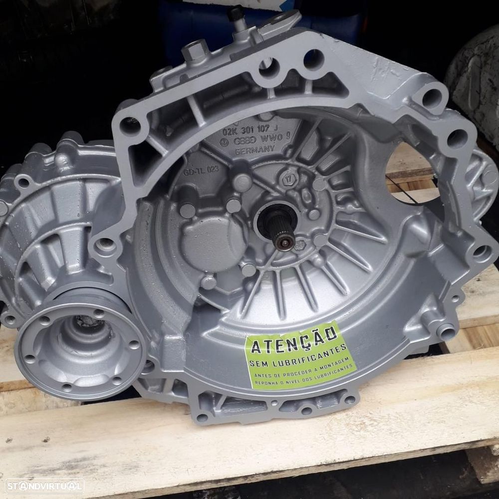 Caixa De Velocidades Catálogo Vw Golf Iv 1.6i De 2004 Dlp - 1