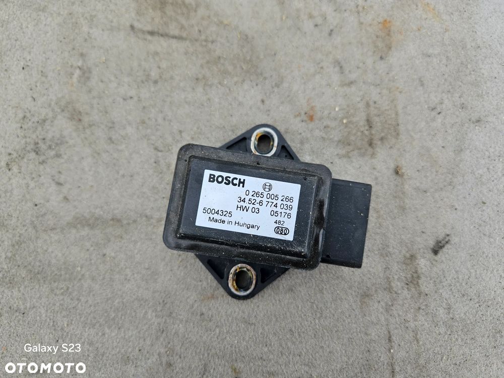 Moduł czujnik ESP BMW E60 E61 E63 E64 2006r 6774039 - 1