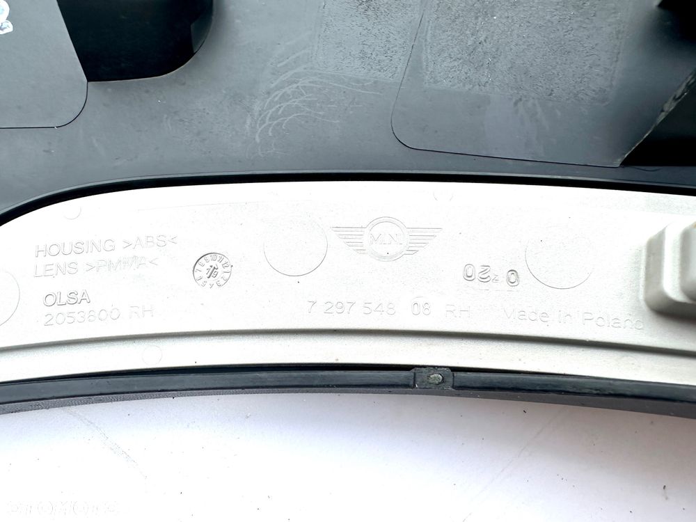 MINI COOPER F56 LCI USA 2019 - LISTWA BŁOTNIK TYŁ OBRYS PRAWA R ORYGINAŁ OE - 10