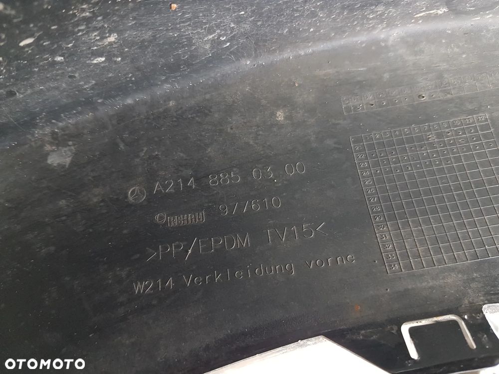 Mercedes W214 E Zderzak Przód Przedni Absorber - 14