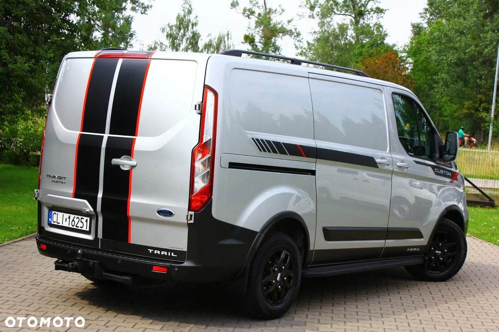 Ford TRANSIT CUSTOM TRAIL 2.0 TDCI 131KM 3 OSOBOWY NAVIGACJA KAMERA FELGI FULL OPCJA STAN PERFEKT FV23% - 11