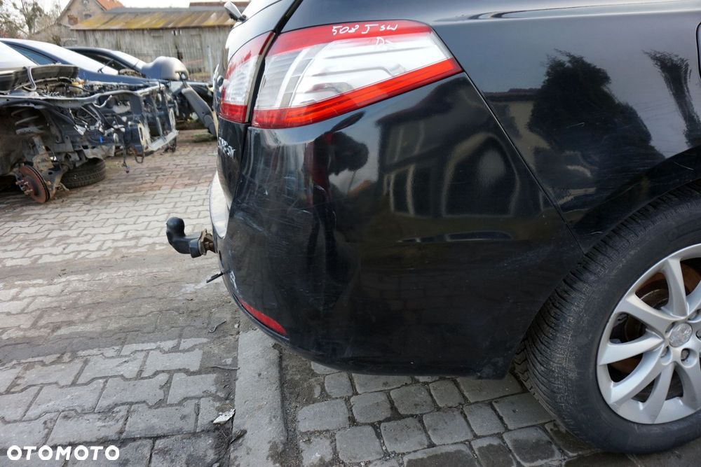 ZDERZAK TYLNY 508 I SW KOMBI KTVD  CZARNY PEUGEOT 2010-2018 - 5