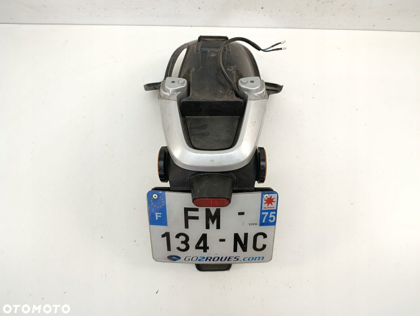 MOCOWANIE TABLICY REJESTRACYJNEJ TYŁ DO SKUTERA ELEKTRYCZNEGO ORCAL E2 MAX - 1