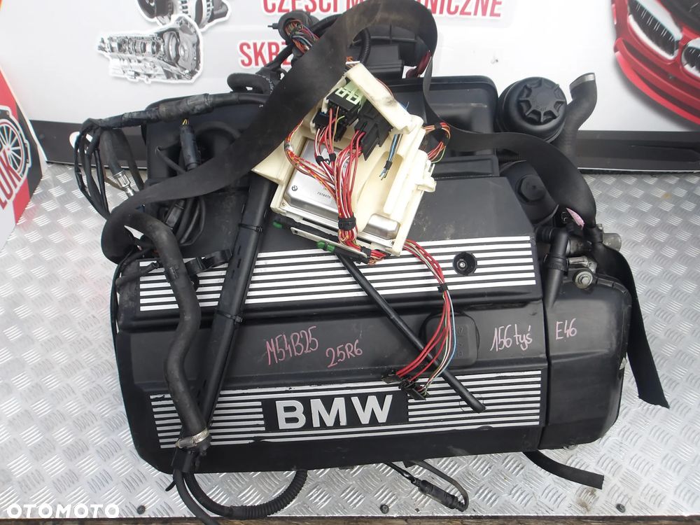 SILNIK KOMPLETNY BMW E46 2.5 R6 M54B25 256S5 156 TYS - 2