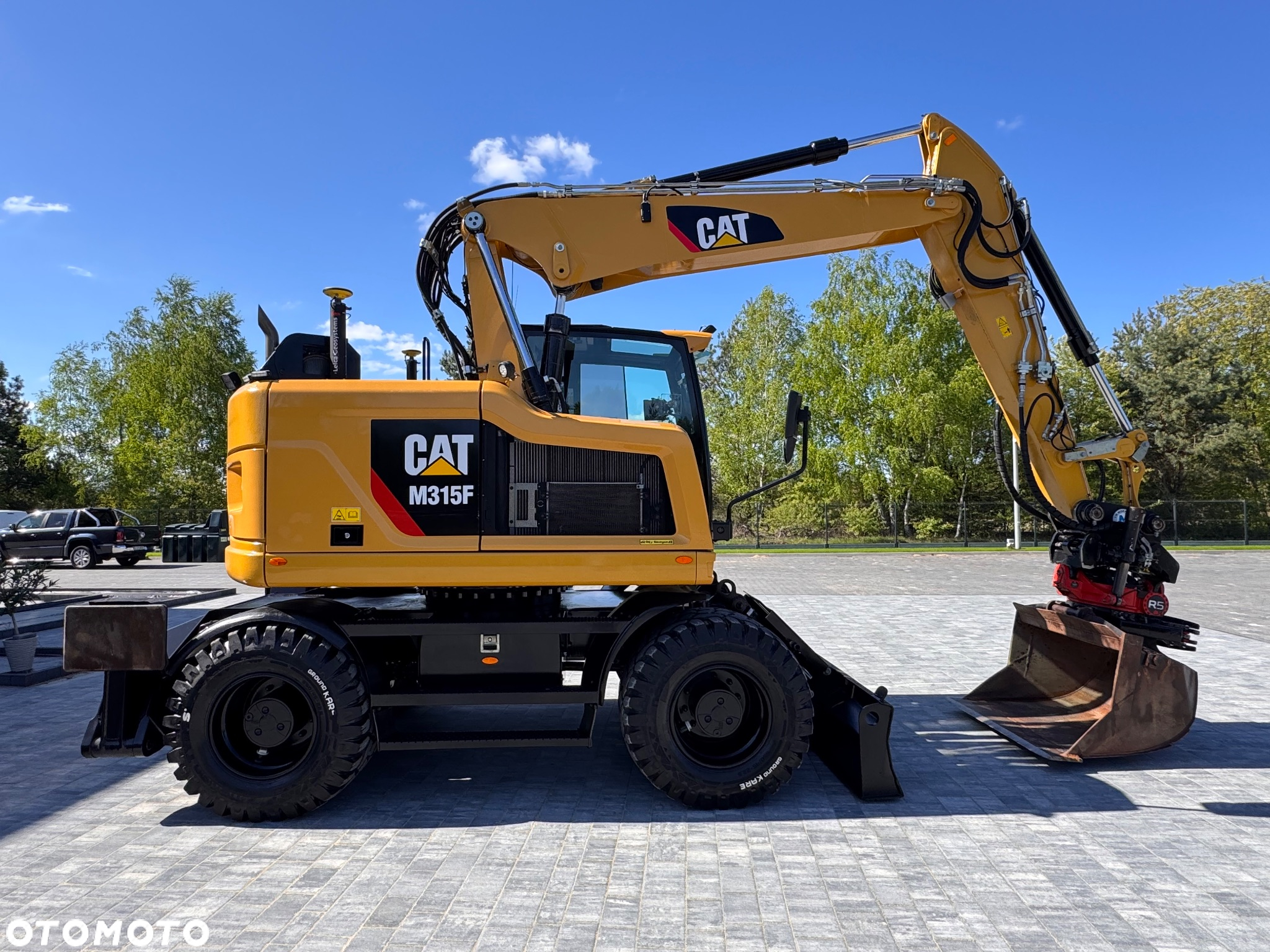 Caterpillar M315F |2018r|rototilt ze szczypcami |centralne smarowanie |w orginale|serwisowana| - 10