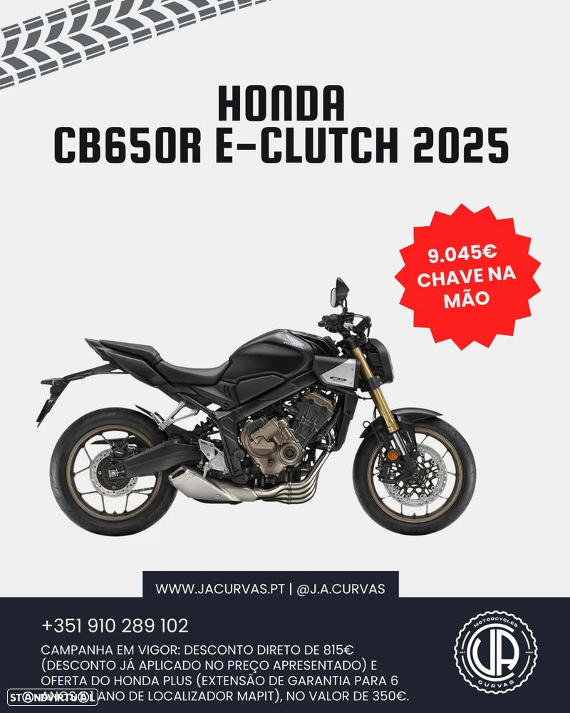 Honda CB 650 R E-CLUTCH 2025 (Campanha em vigor) - 1