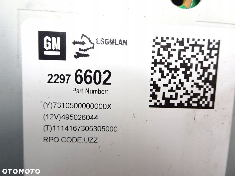 radio cd opel zafira c - 6