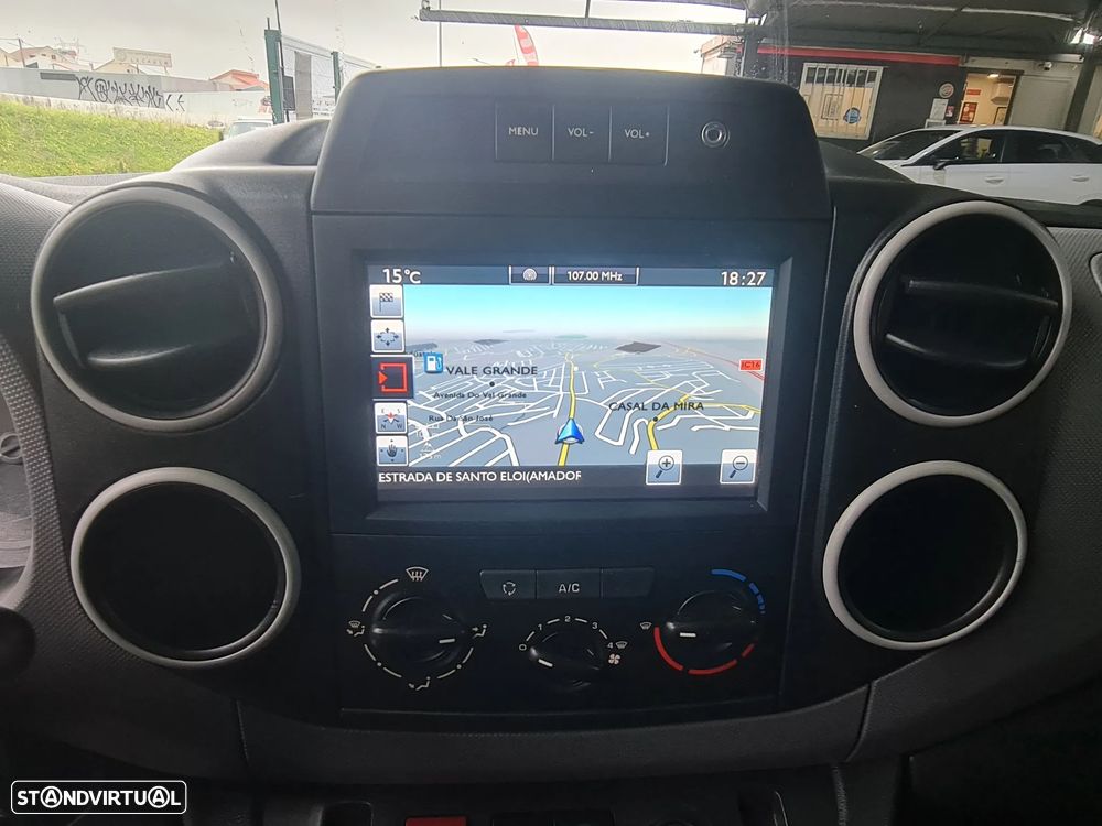 Citroën BERLINGO 1.6Hdi 100CV * 3lug/ GPS/Ac/ c/IVA dedutível * - 22