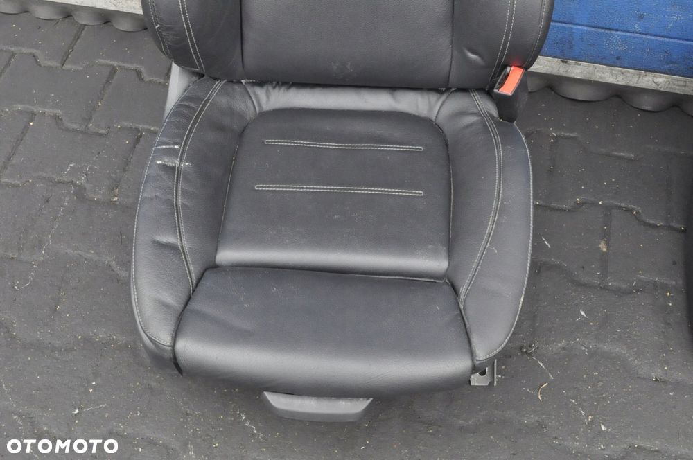 MERCEDES W177 FOTEL LEWY PRZÓD SKÓRA ELEKTRYKA ANGLIK - 3