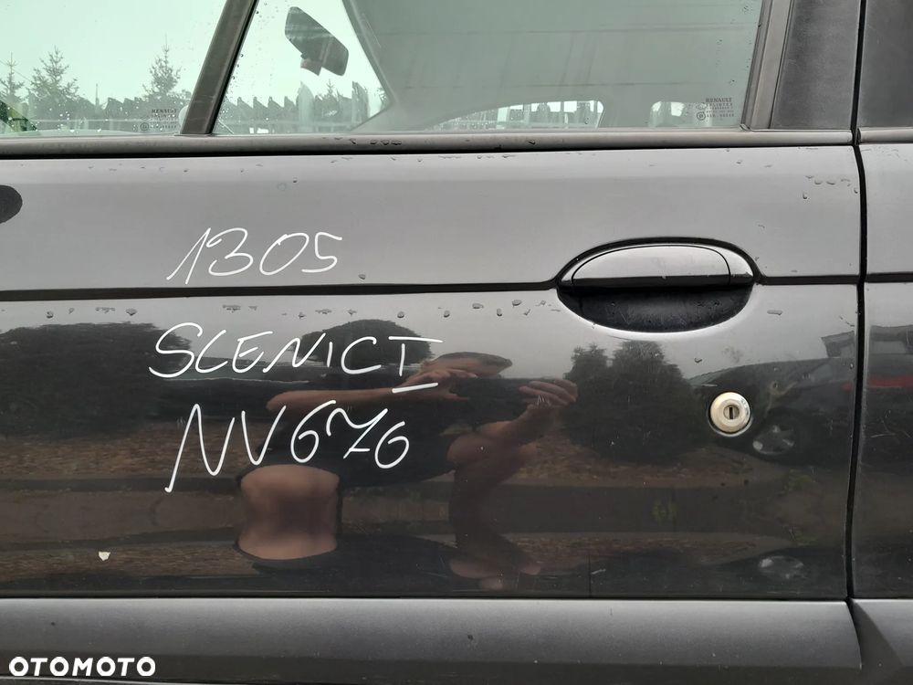 RENAULT SCENIC I DRZWI LEWE PRZEDNIE LEWY PRZÓD KOLOR: NV676 - 3
