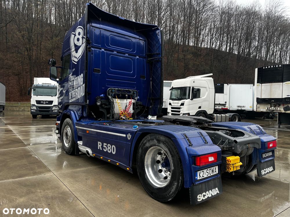 Scania R580 V8 2015 Rok // Automat // Retarder // Cała na poduszkach // ALU // Full // Klima postojowa // Idealna !!! - 3