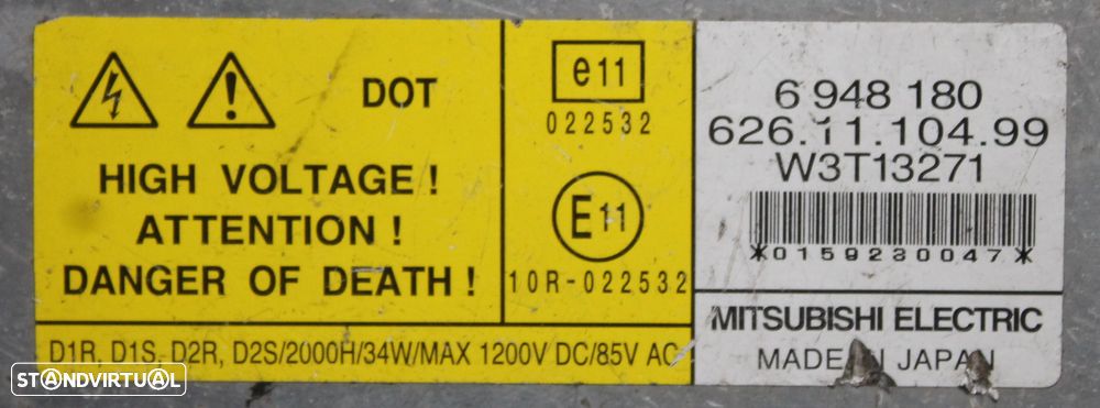 BALASTRO BMW SÉRIE 3 - 4