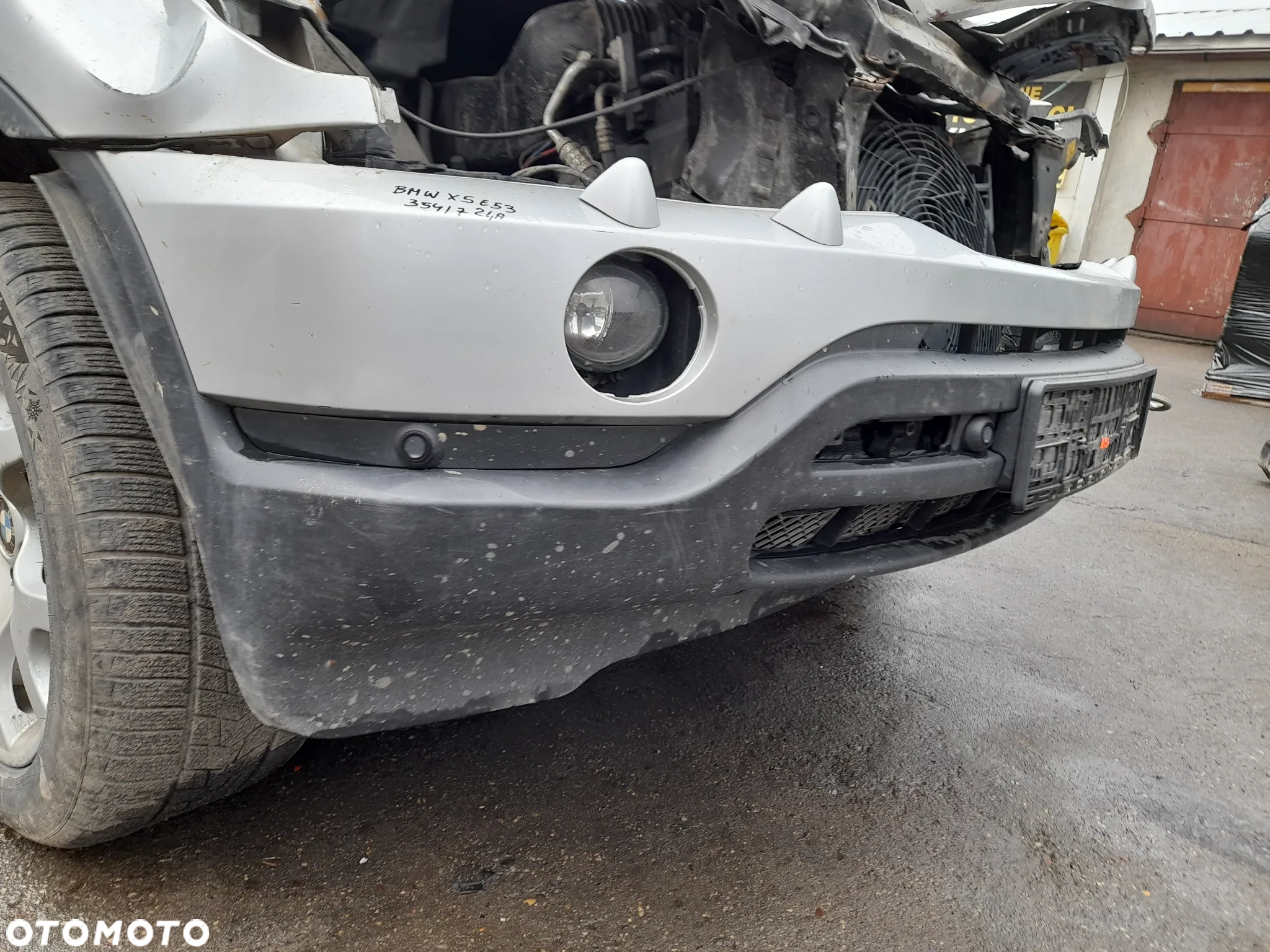 BMW X5 E53 ZDERZAK PRZÓD PRZEDNI 354/7 - 9