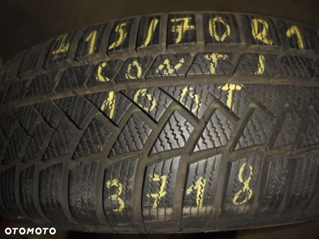 OPONA POJEDYNKA 215/70R17 CONTINENTAL CONTI WINTER TS 830P AO DOT 2820 9MM - 1