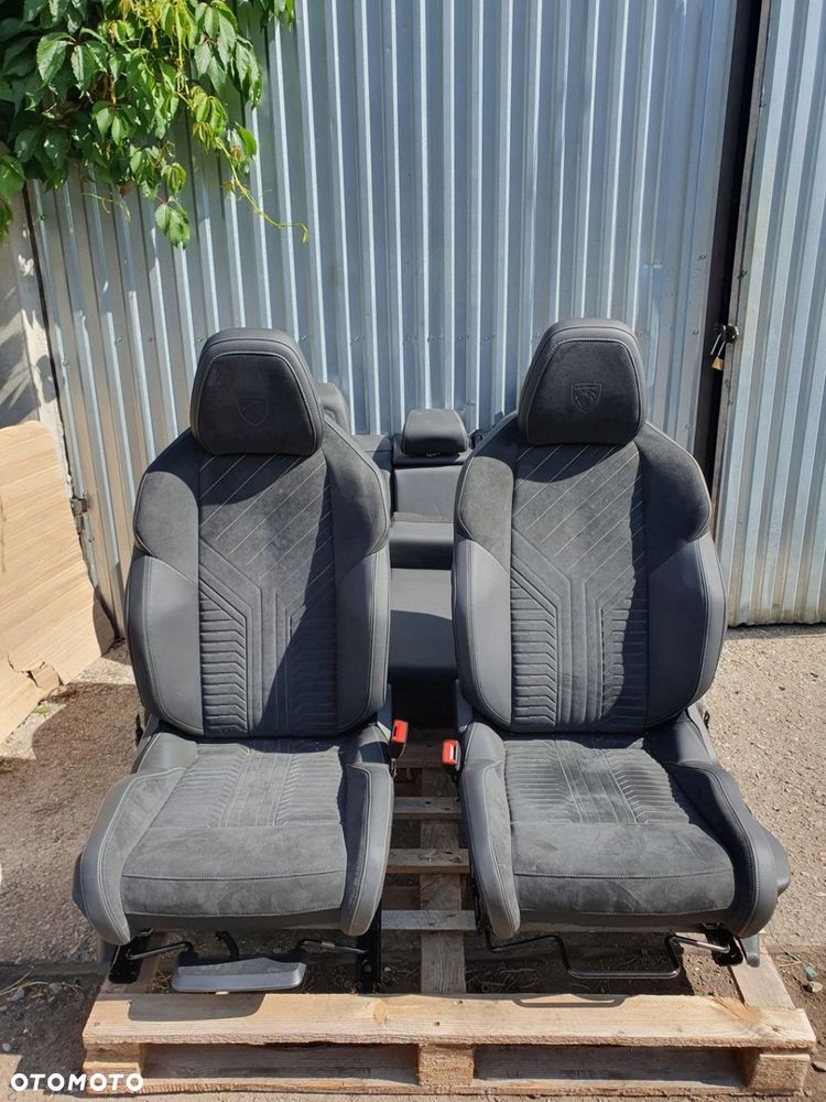 KANAPA FOTELE PRZÓD FOTELE TYŁ TYLNE KPL. KOMPLET PEUGEOT 3008 III - 1