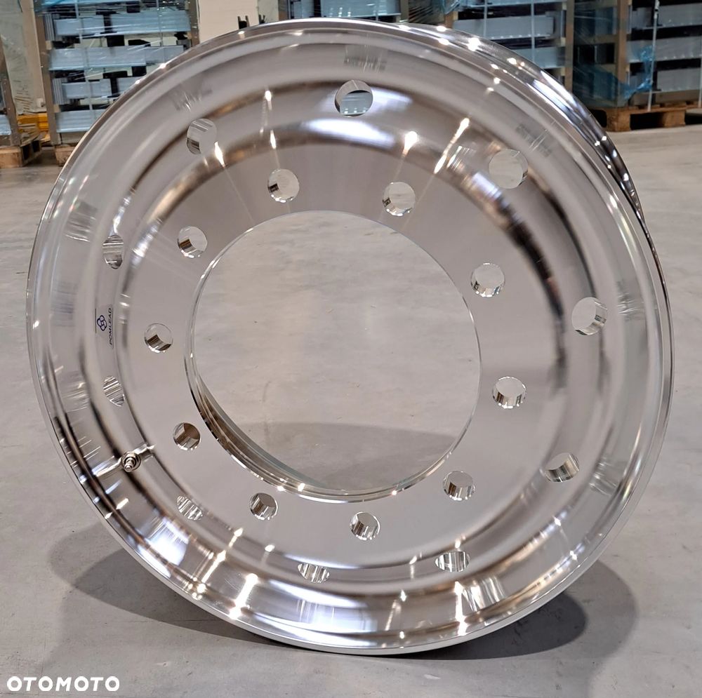Felga aluminiowa POMLEAD 22,5x11,75 ET120 26mm Diamond Cut Machined - 6