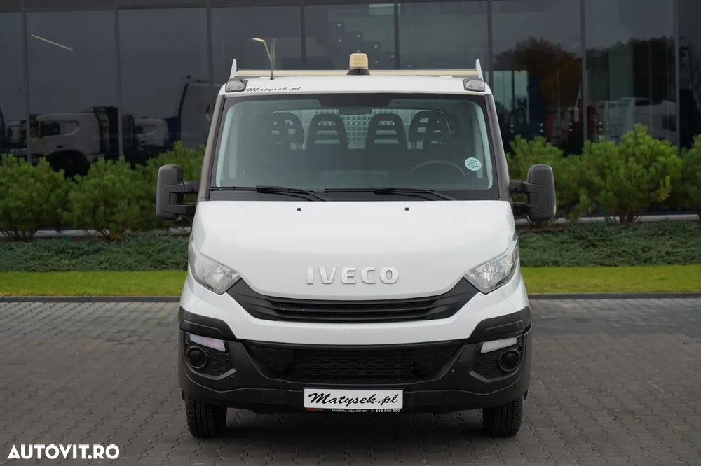 Iveco DAILY 35-140 / BASCULATOR / CU TRACȚIE MÂNĂ / DOUĂ TRACȚII / MANUAL / 6 LOCURI / - 15