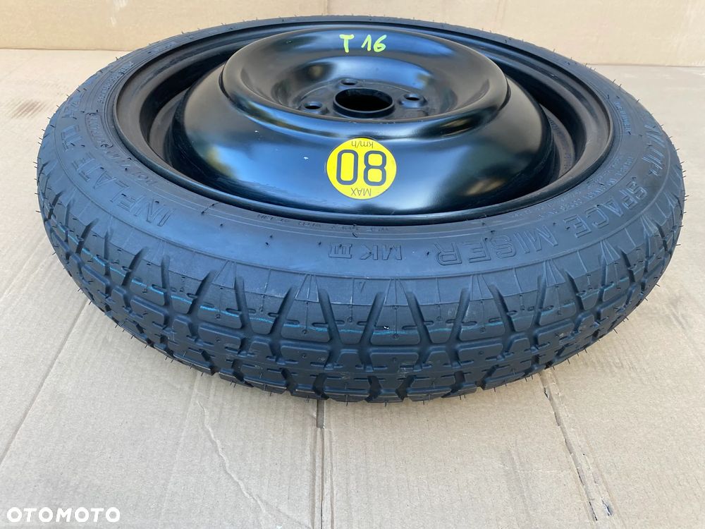 Koło dojazdowe dojazdówka TOYOTA AYGO X 125/70R16 ORYGINALNE wysyłka - 17