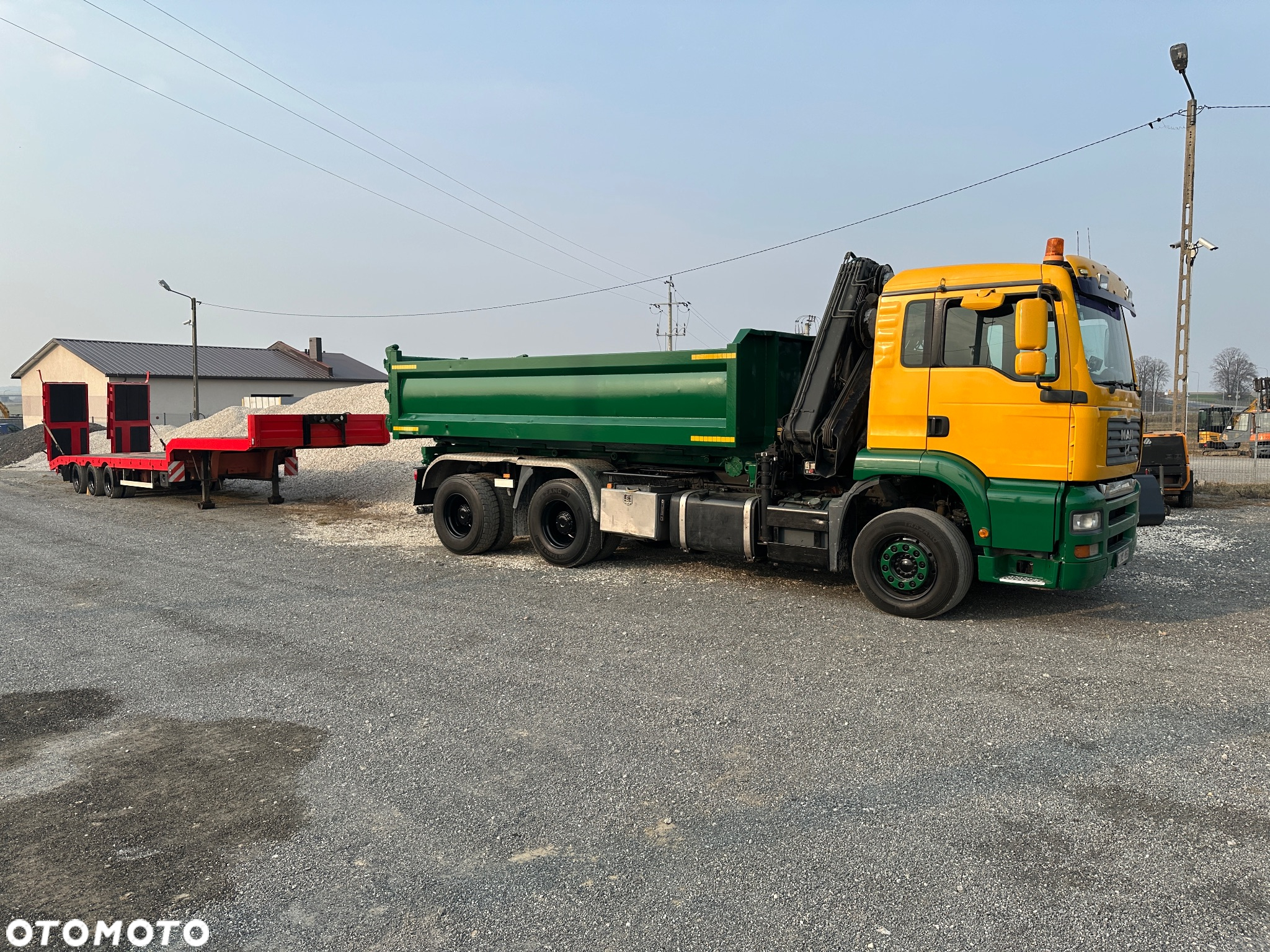 MAN TGA 33.430 6x4 HDS Hiab 166D-2 Duo Hydroburta Wywrotka - 19