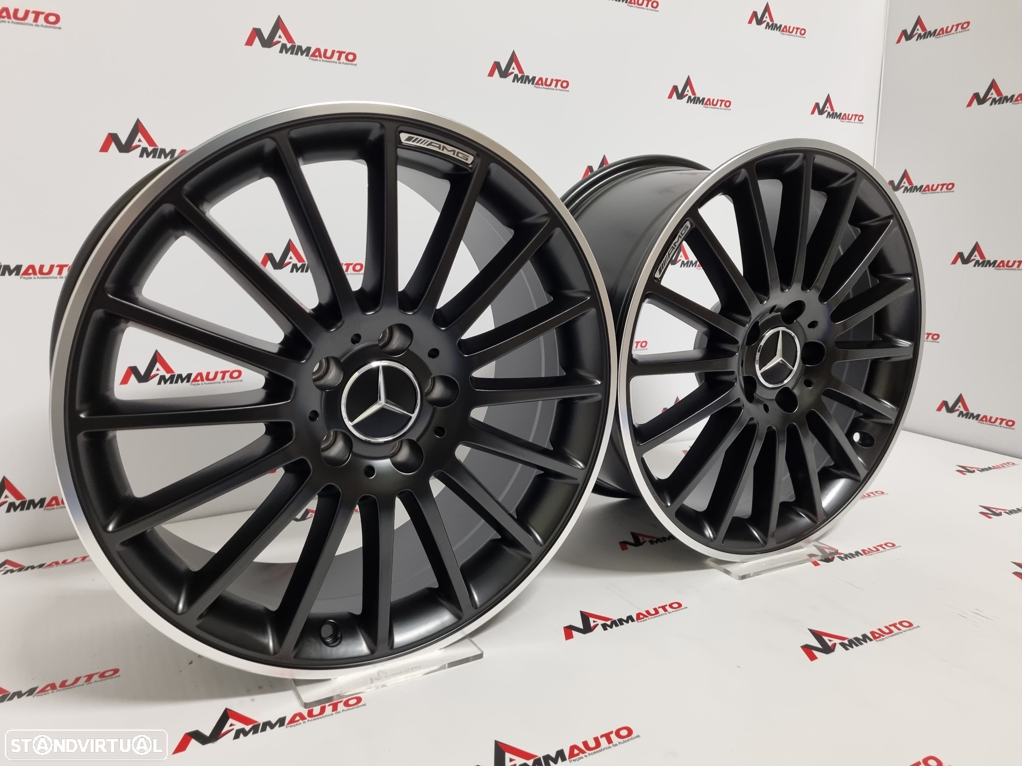 Jantes Mercedes A45 Preto 18 - 2