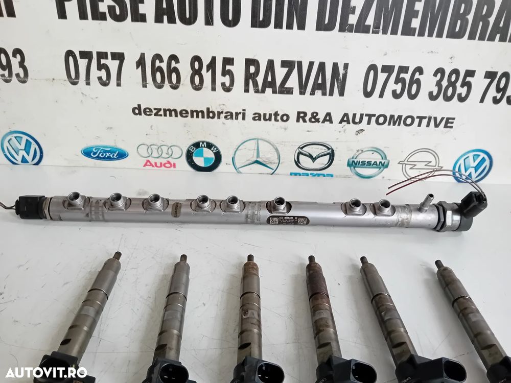 Rampa Injectoare Regulator Presiune Bmw F10 F11 F12 F13 F01 F01 F06 F07 3.0 D N57 N57D30A 7800124 - 2