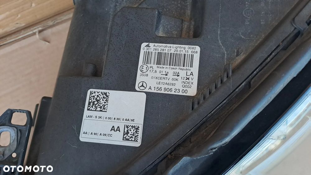 MERCEDES GLA W156 LIFT ILS xenon LEWA LAMPA PRZEDNIA A1569062300 - 5