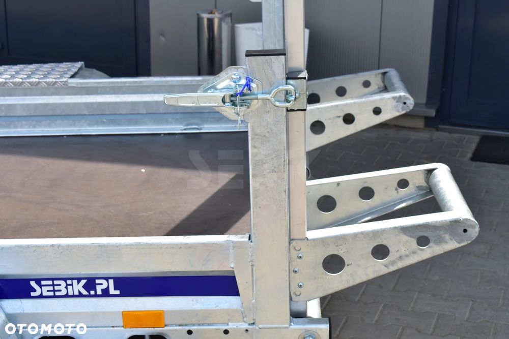 Wiola Przyczepa do transportu sprzętu budowlanego B2730 Najazdy DMC 2700 kg. - 13