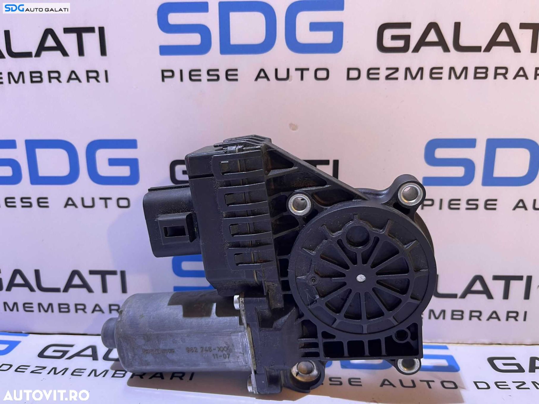 Motoras Macara Electrica Usa Portiera Dreapta Spate Jaguar X-Type 2001 - 2009 Cod 1522010153 0130821546 - 1