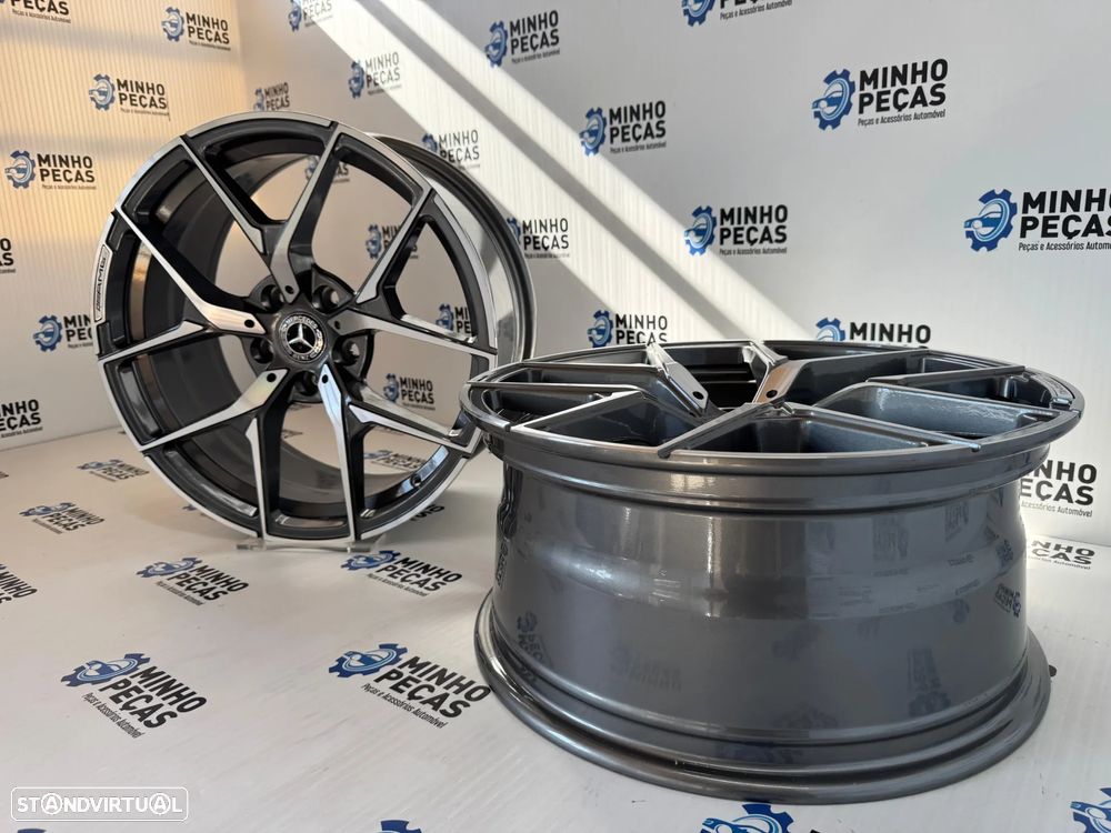 Jantes Mercedes MB5626 AMG em 18 (5x112) Gunmetal Polish - 6