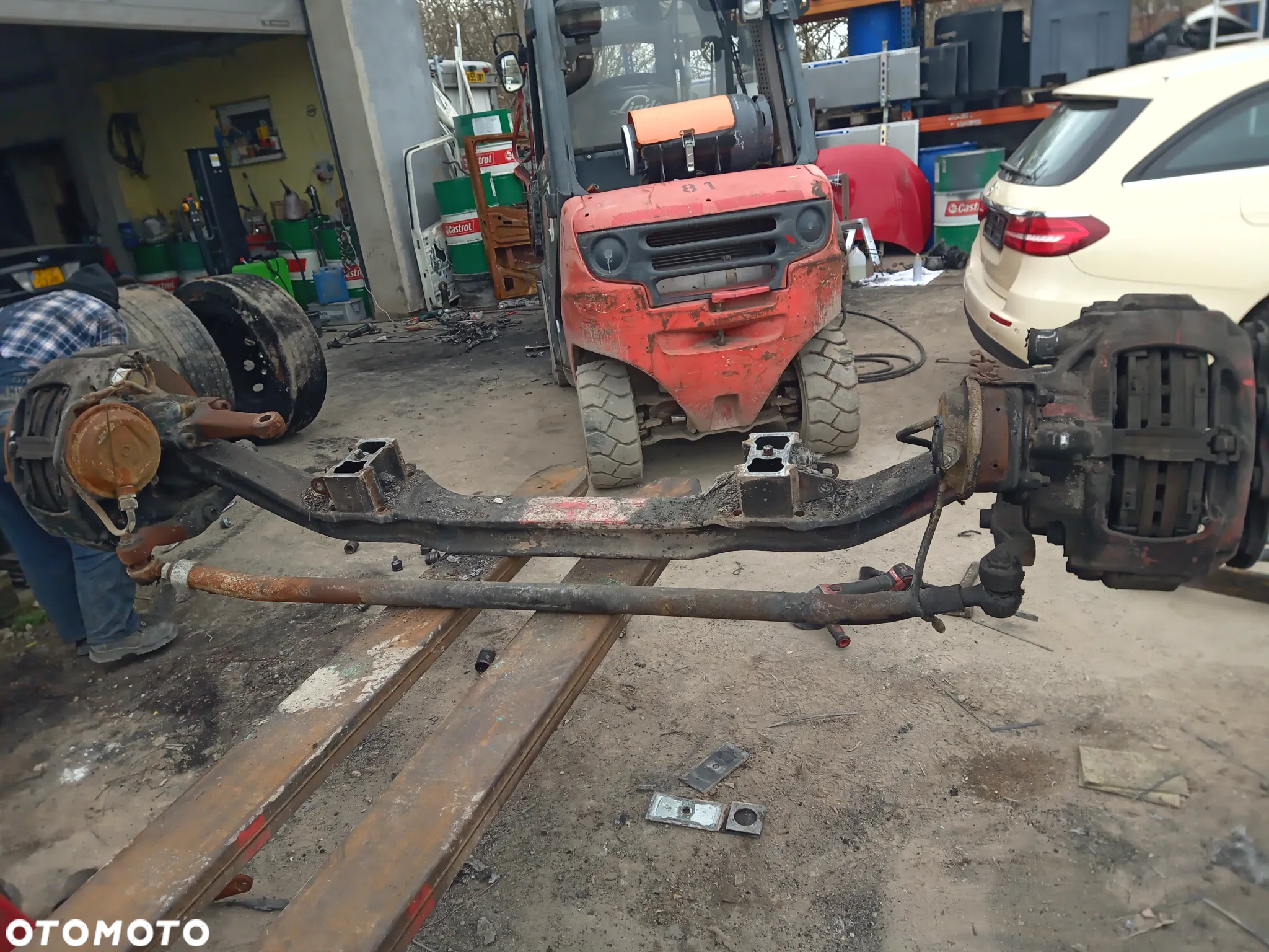Przednia oś belka MAN TGX 2021r.   81.44101.3223 - 2
