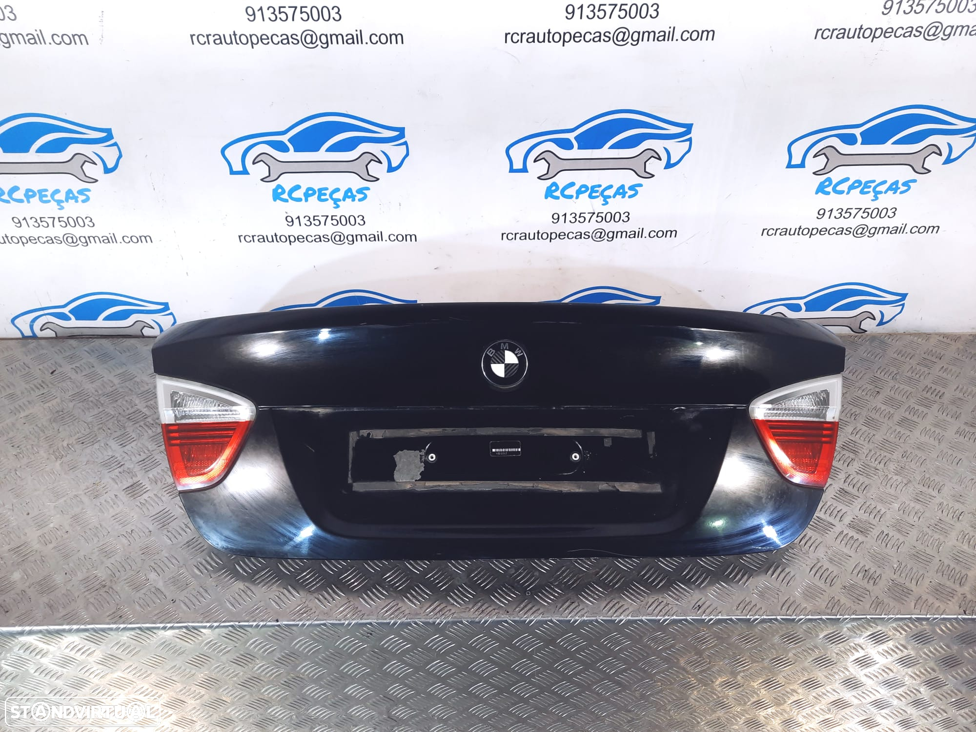 PORTA TAMPA MALA BMW SERIE 3 E90 41627151491 7151491 FECHO PUXADOR LUZ 3º STOP - 3