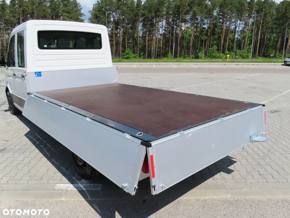 Volkswagen Crafter 35 TDI 2.0 140 KM Doka Brygadowy DUBEL MIXTO 7-Mio.Os + 1153 Kg Ład. Skrzynia Otwarta 3513 mm Długa Rozstaw Osi 4490 mm L4 HAK 3000 Kg Udźwig Stan Wizualny I Techniczny JAK NOWY Gotowy Dostępny OKAZJA POLECAM - 22