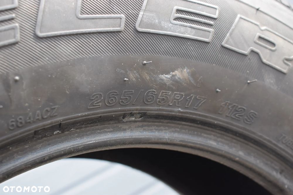 Opony 4x4/SUV - 265/65 R17 Bridgestone Dueler H/T 684 II - 4