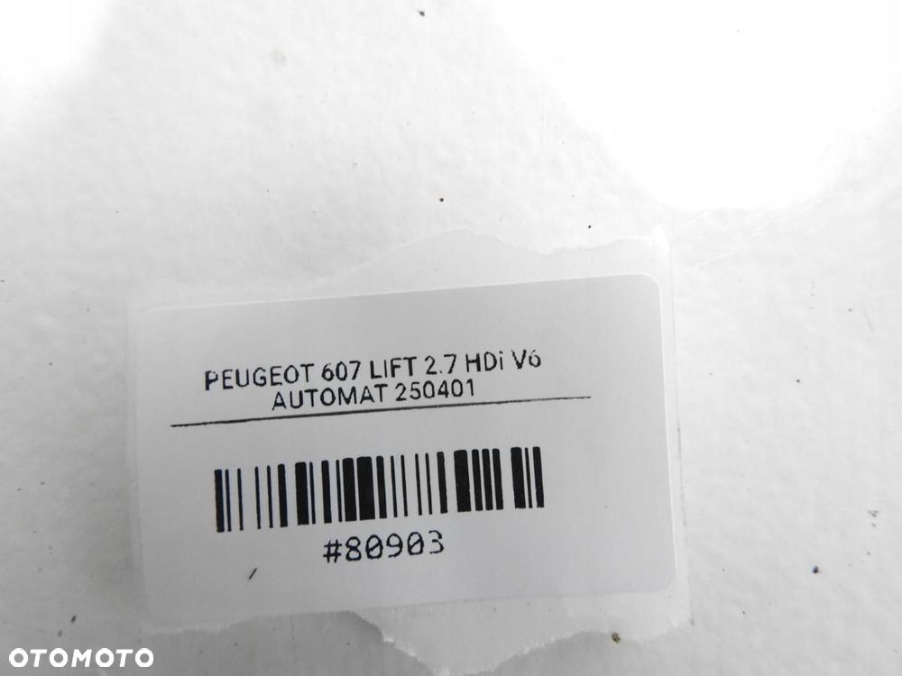 ZDERZAK TYLNY TYŁ EXLD PEUGEOT 607 LIFT 9629153177 - 9