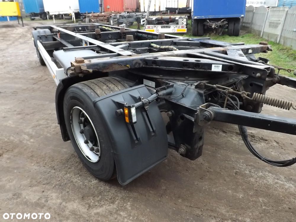 Krone przyczepa krone bdf rama mega koła 19.5'' - 2