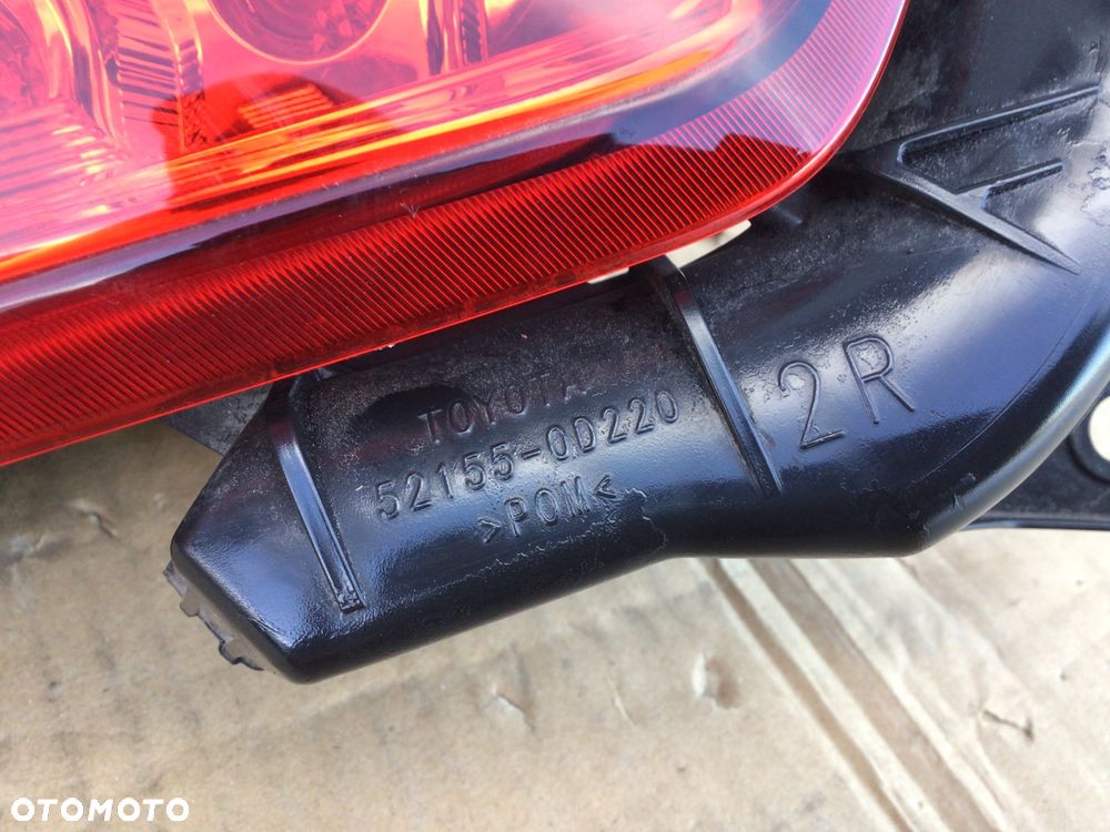 Lampa tylna prawa Toyota Yaris lll 3 Lift Led - 3