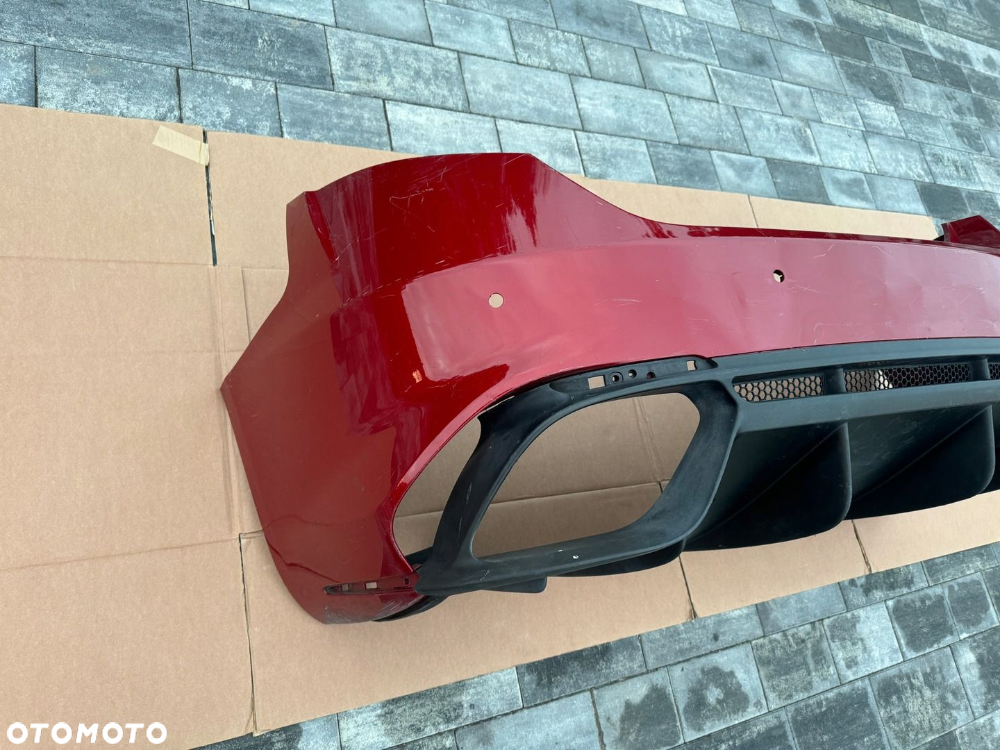 Zderzak Tył ALFA ROMEO GIULIA QV Quadrifoglio PDC ORYGINAŁ - 4