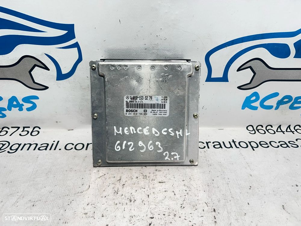 .Centralina Motor Bosch Mercedes Benz 2.7 CDi OM612.963 612 963 A 612 153 32 79 / 0 281 010 796 CR2.14 - 1